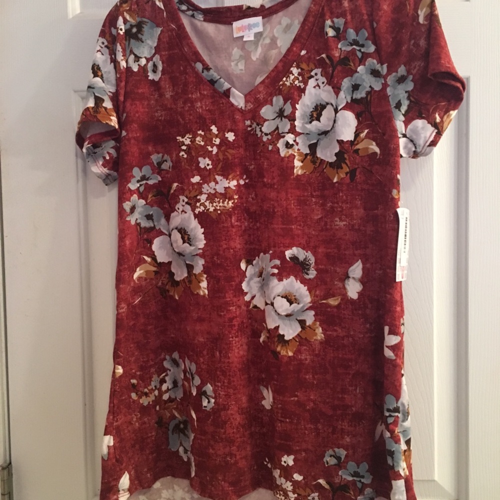 Lularoe Floral Christy T